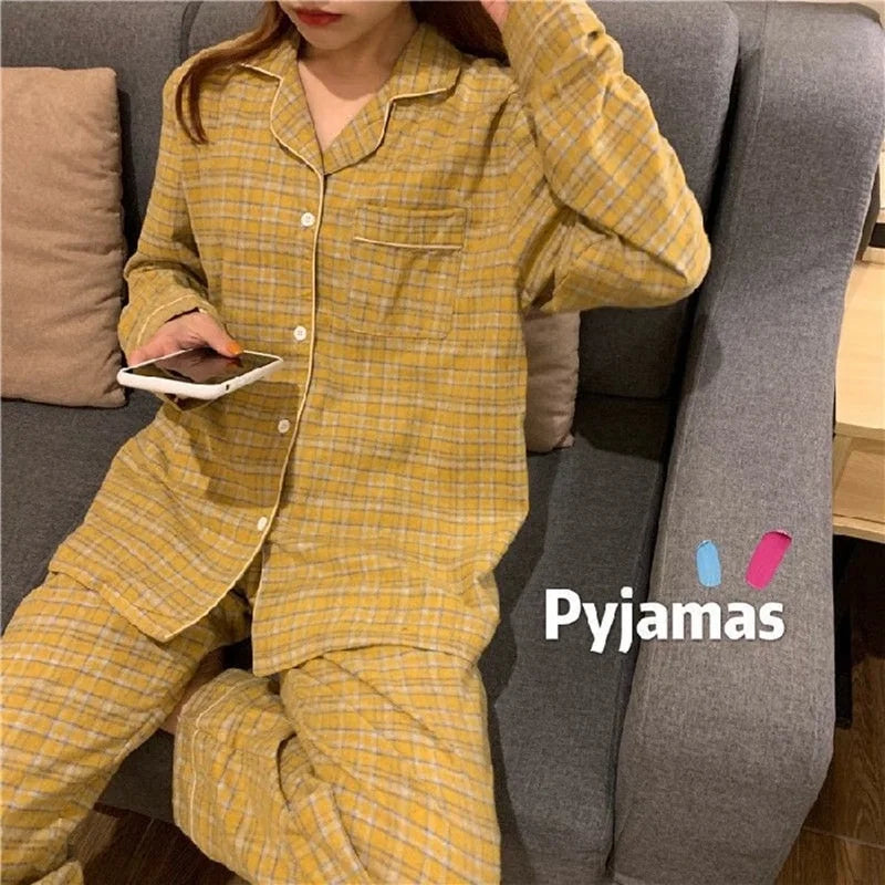 Multicoloured Plaid Pyjama