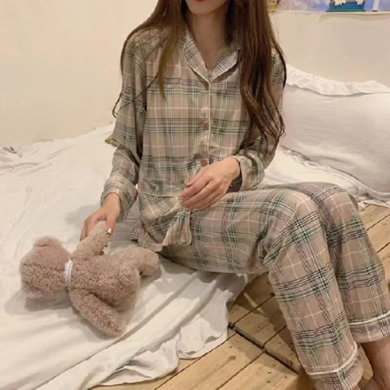 Multicoloured Plaid Pyjama