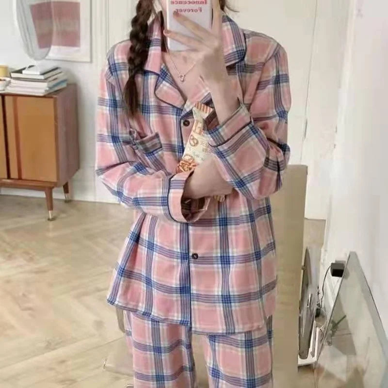 Multicoloured Plaid Pyjama