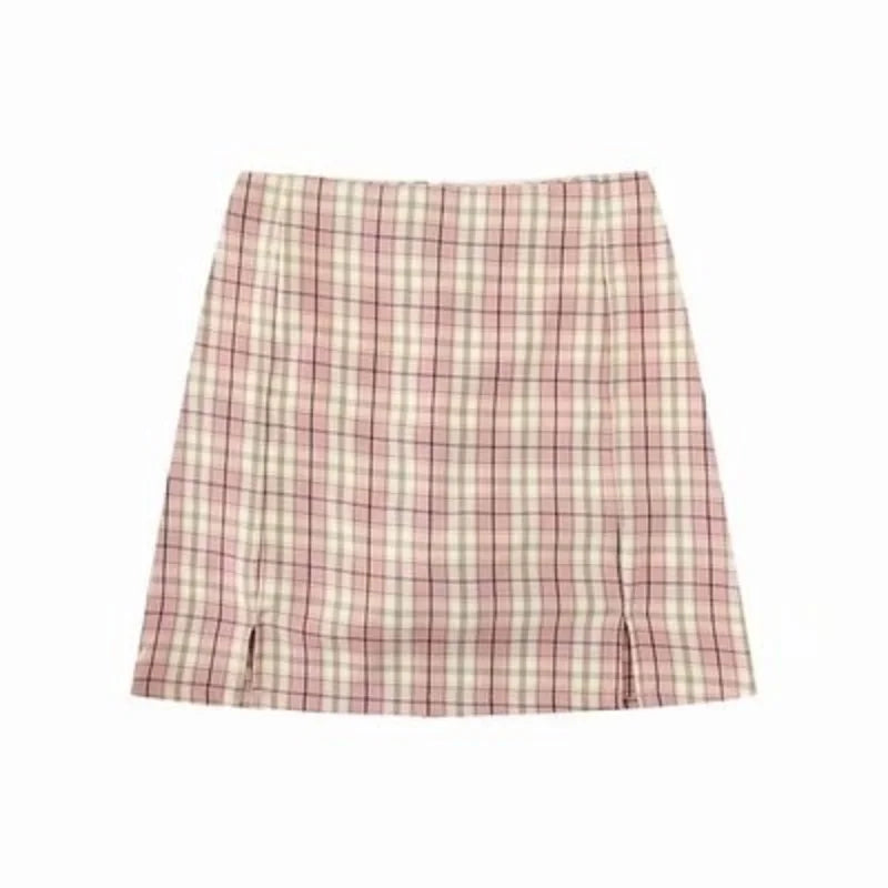 Tartan Vintage Plaid Mini Skirt